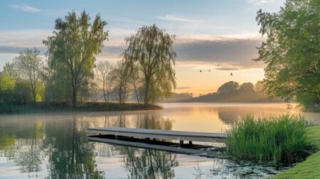 a-serene-lakeside-scene-at-sunrise-there-s-a-woode-jvNdAnSGR8mA-Q9IkTK_Qw-LO2Yxvj-Rmq8ECUNGBVEpA